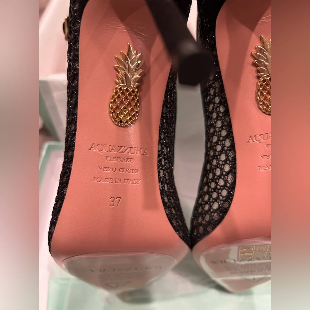 SOLD Aquazzura Asha Mesh Pumps - Picture 14 of 16